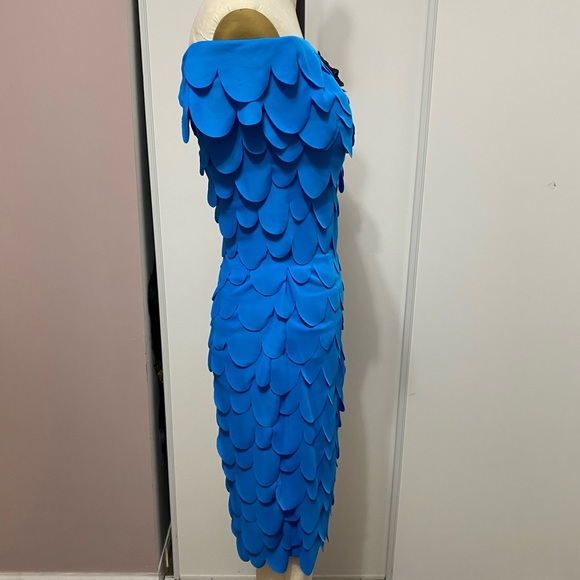 Beautiful vintage JScollection circle fringe dress - Picture 3 of 5